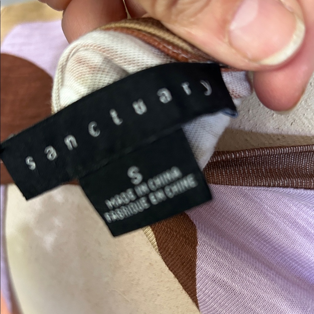 Sanctuary Multicolor Abstract Dress - Picture 4 of 4